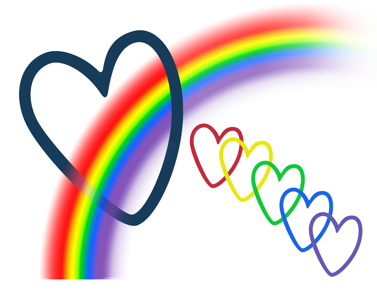 Willkommen unterm Regenbogen!